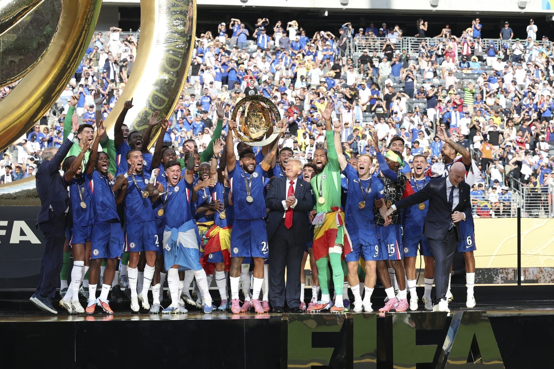 Foci Klubvilágbajnokság Chelsea Trump / fotó: Eyepix / NurPhoto / NurPhoto via AFP Foci Klubvilágbajnokság Chelsea Trump / fotó: Eyepix / NurPhoto / NurPhoto via AFP