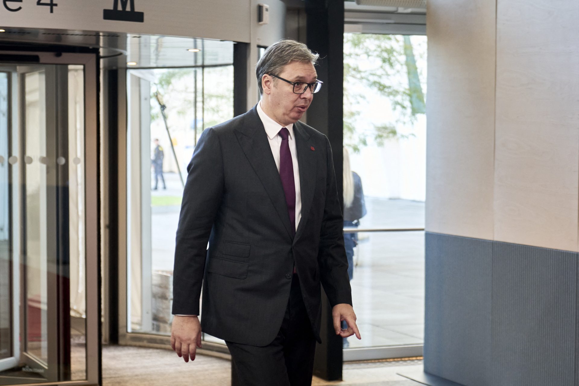 Aleksandar Vučić az Európai Politikai Közösség találkozóján Koppenhágában, 2025. október 2-án / fotó: Thomas Traasdahl / Ritzau Scanpix / Ritzau Scanpix via AFP Aleksandar Vučić az Európai Politikai Közösség találkozóján Koppenhágában, 2025. október 2-án / fotó: Thomas Traasdahl / Ritzau Scanpix / Ritzau Scanpix via AFP